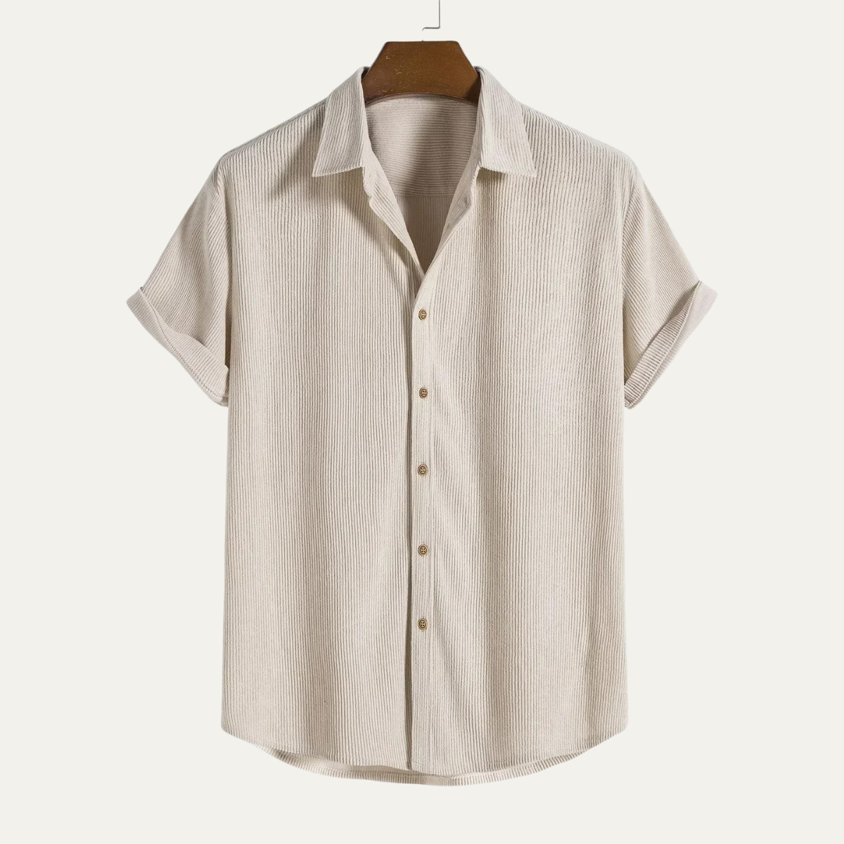 The Cornwall Men's Modern Casual Button Up Corduroy Shirt