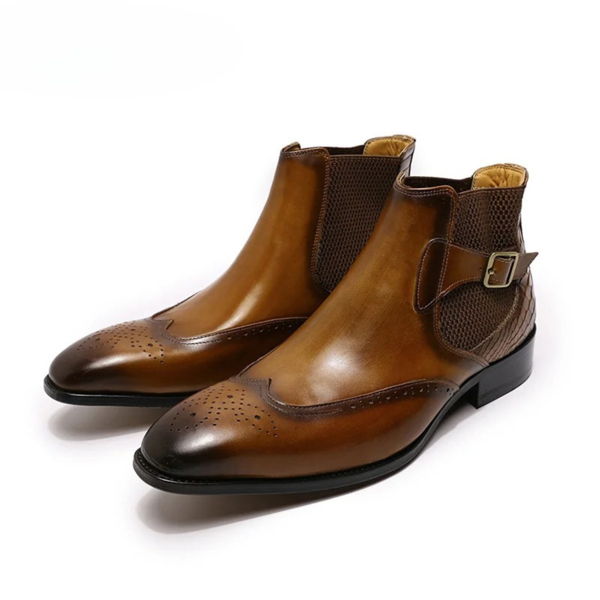 The Dartmouth Men's Stylish Slip-On Chelsea Boots
