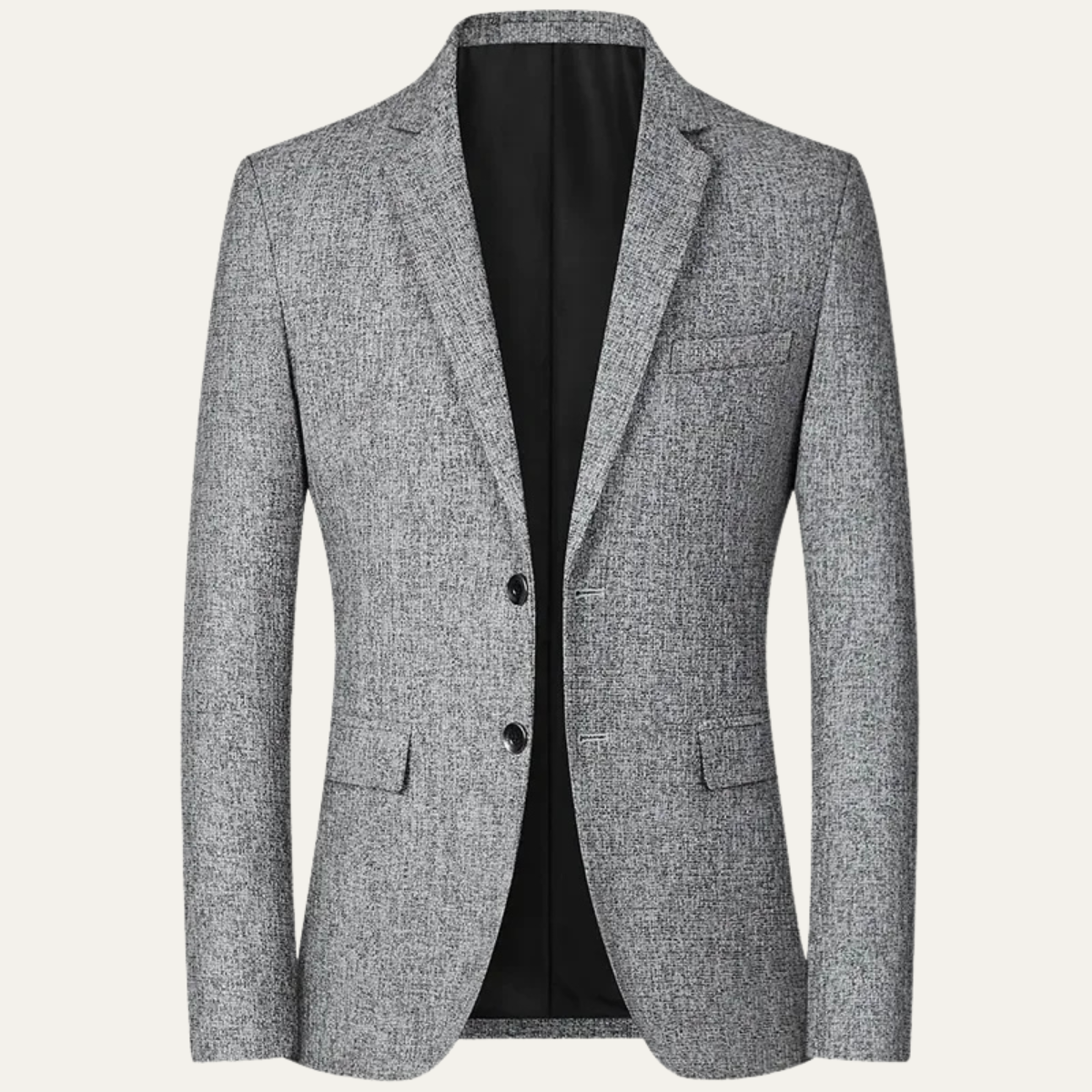 The Dunrobin Men’s Trendy Single Breasted Plaid Check Blazer