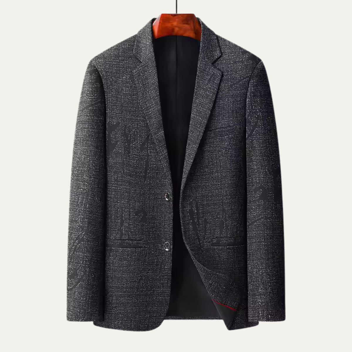 The Desenzano Men's Herringbone Slim Casual Business Blazer