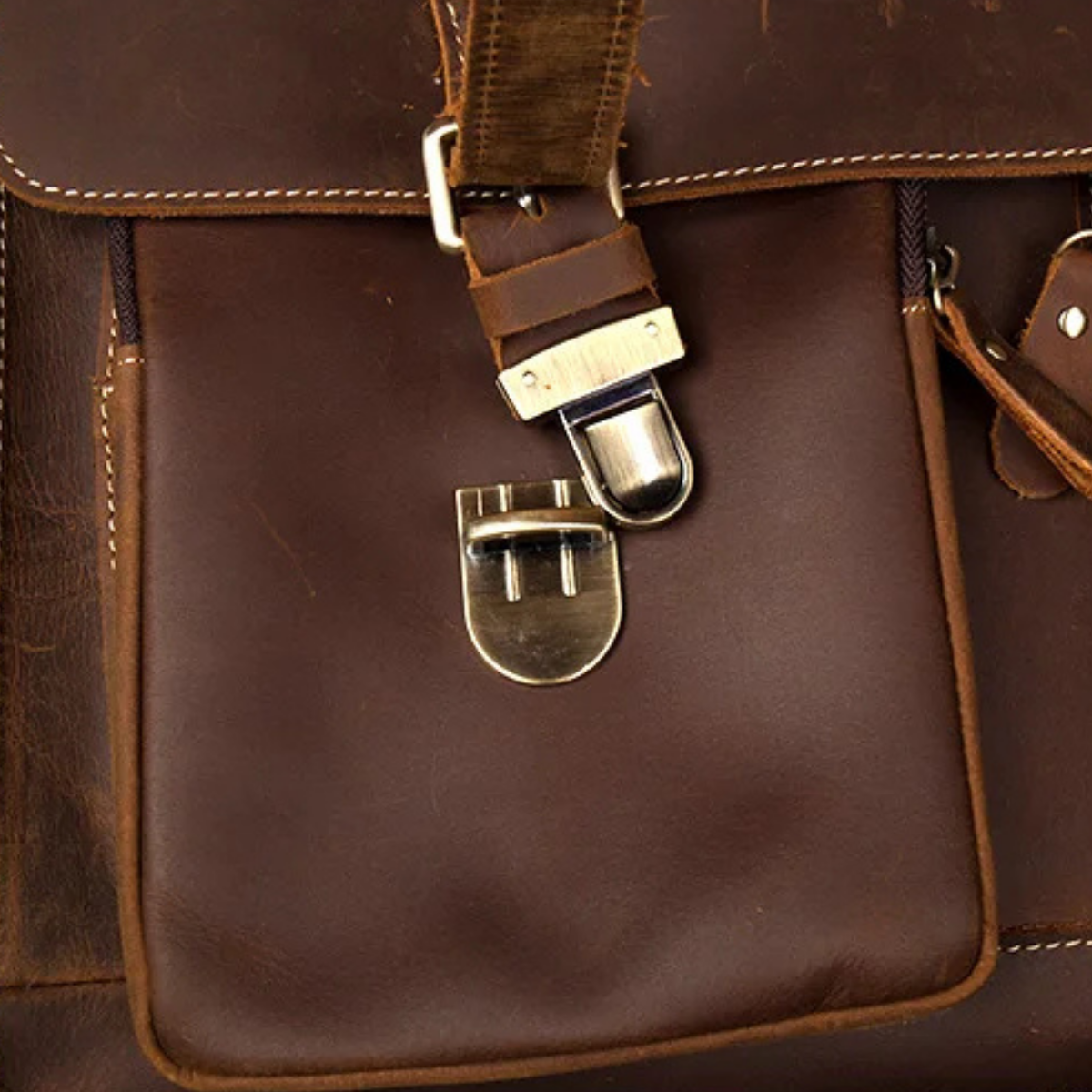 Men’s Vintage Business Genuine Leather Bag