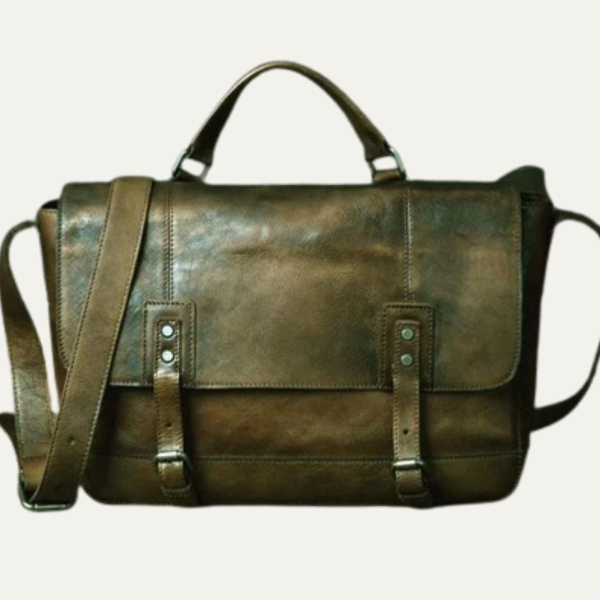 Men’s Vintage Crossbody Leather Shoulder Bag