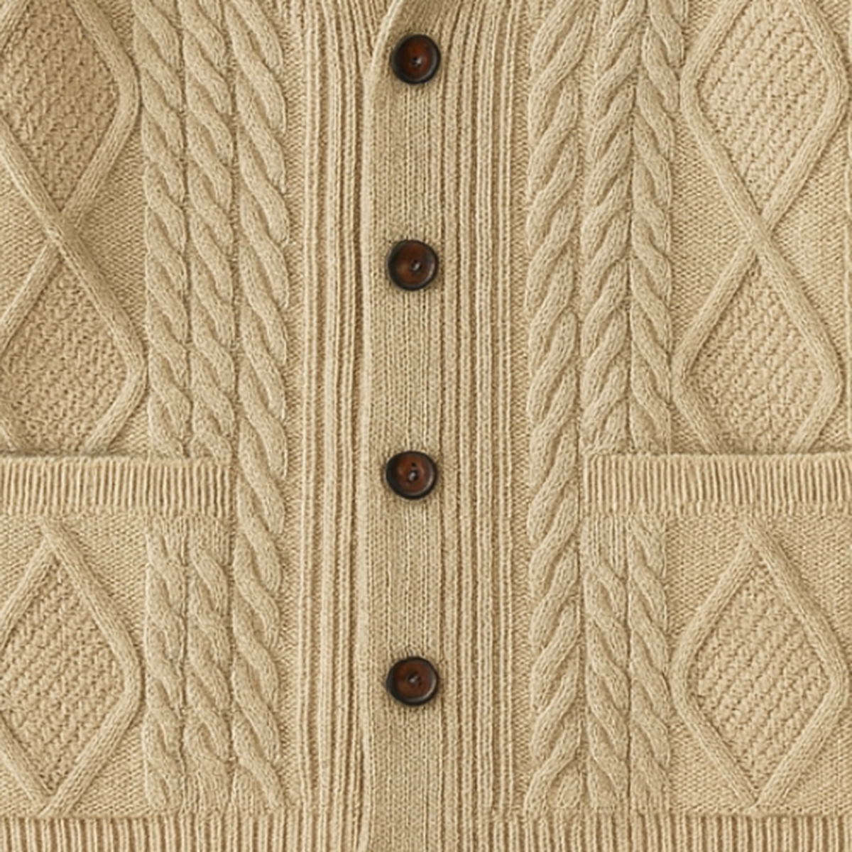 The Winchester 100% Cashmere Cardigan for Men