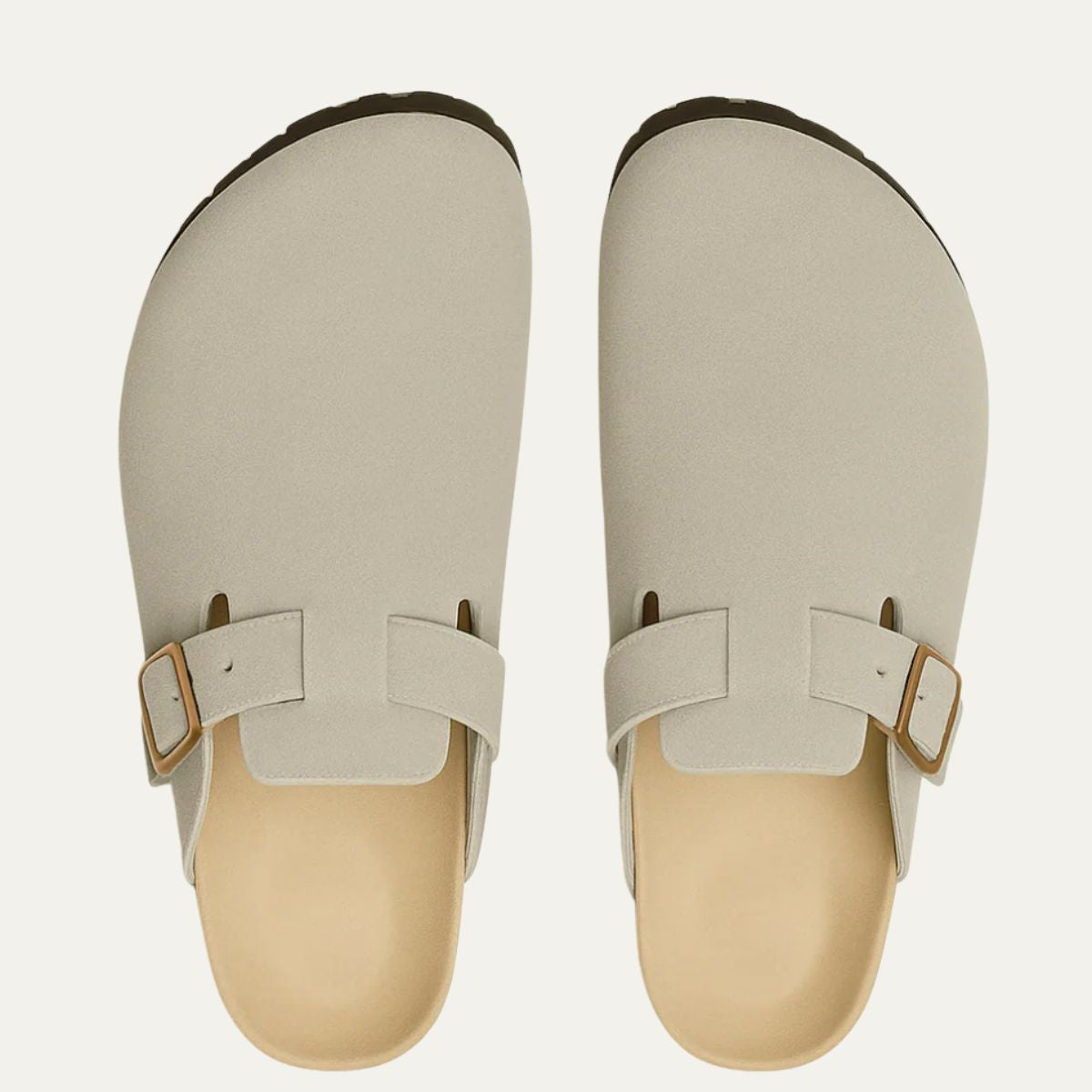 The Amalfi Grey Suede Moccasin Slipper for Men — Relaxed Old Money Style