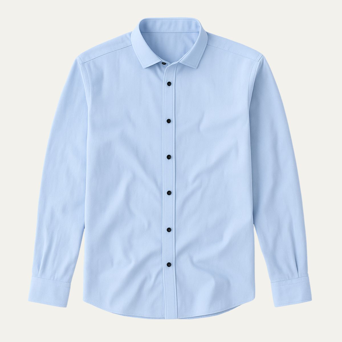 The Ashford Linen Shirt – Tailored Shirt with Contrast Buttons for Men
