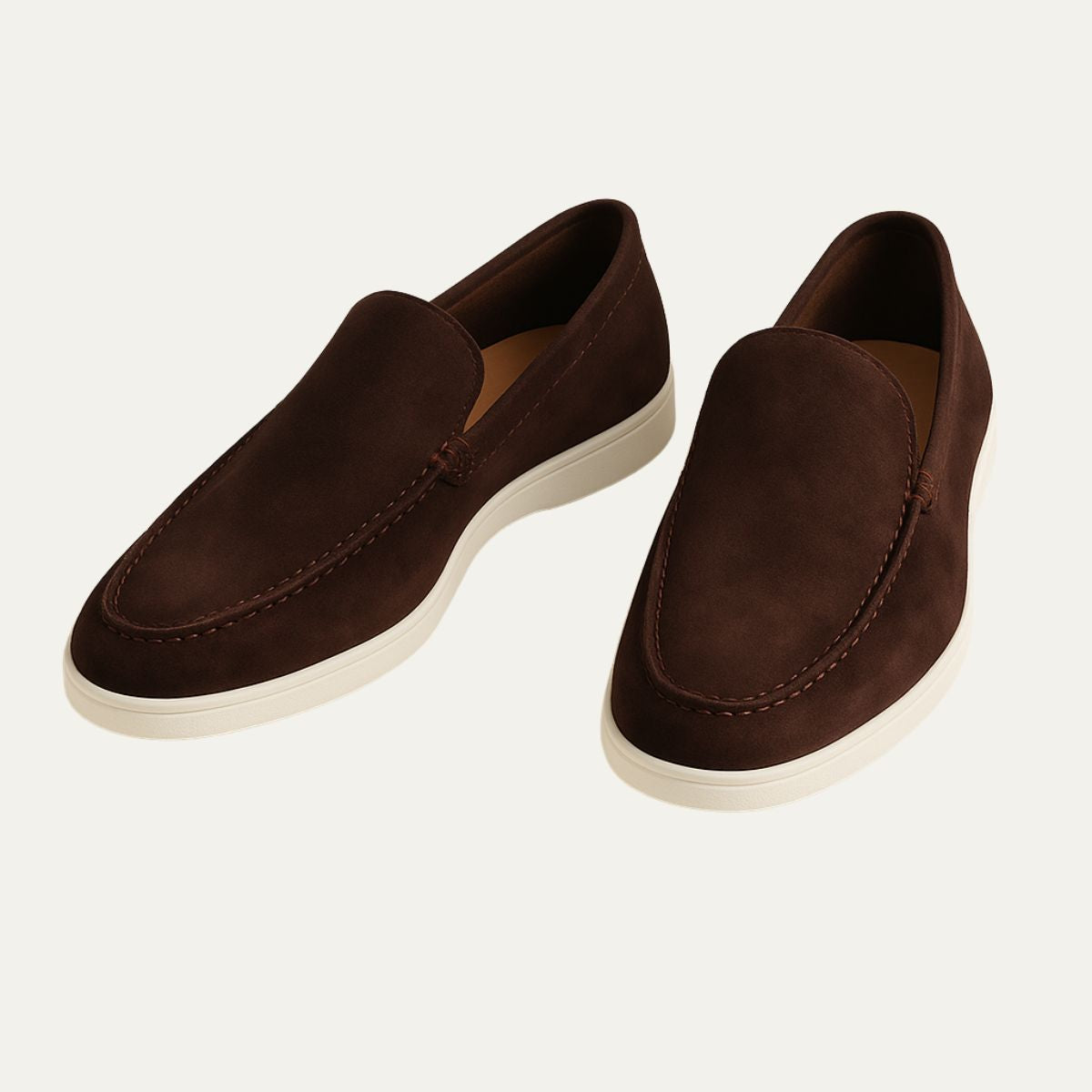 The Ashbourne Suede Loafers for Men
