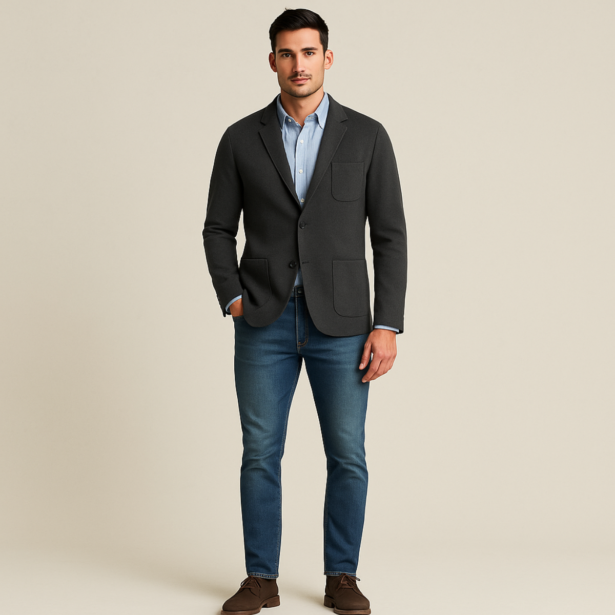 The Oxford Linen Summer Blazer - Wedding Guest Men - Formal Occasions