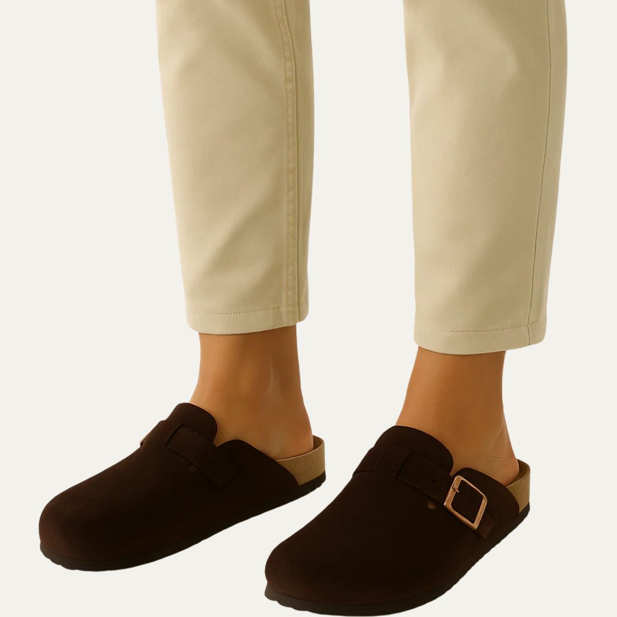 The Amalfi Brown Suede Moccasin Slipper for Men — Relaxed Old Money Style