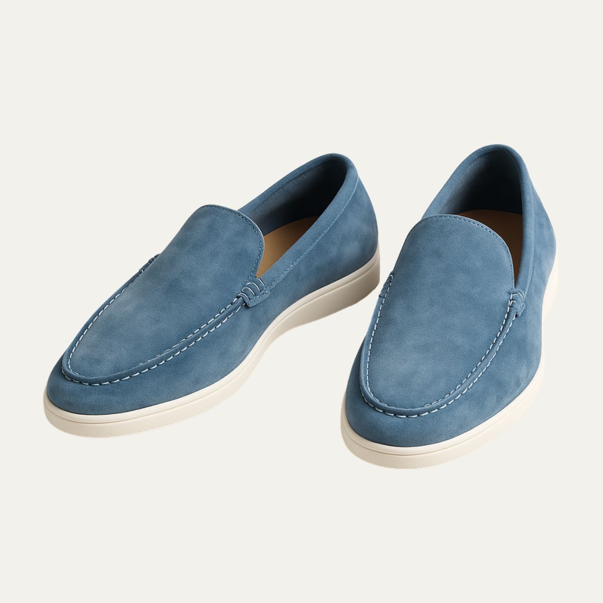 The Ashbourne Suede Loafers for Men