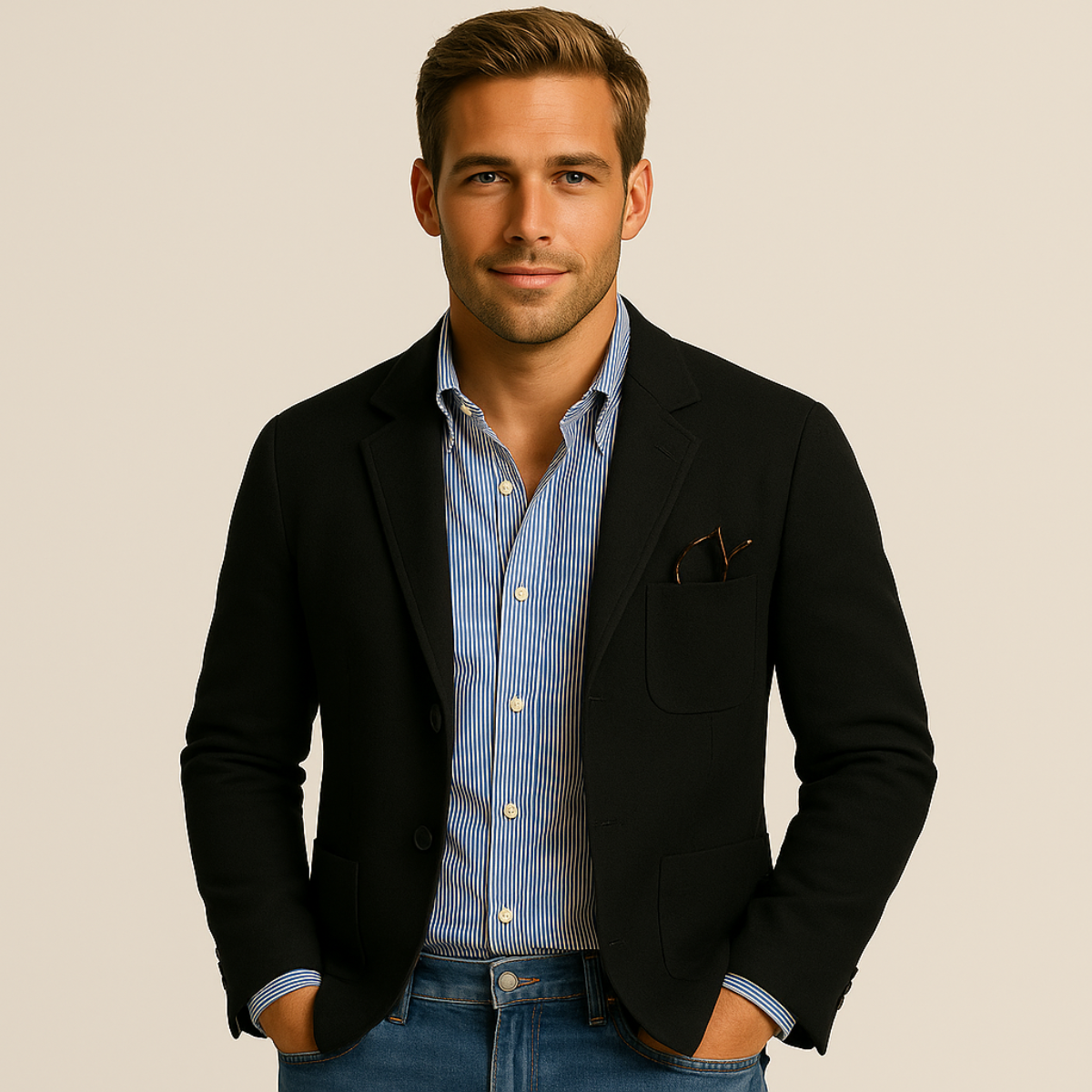 The Oxford Linen Summer Blazer - Wedding Guest Men - Formal Occasions