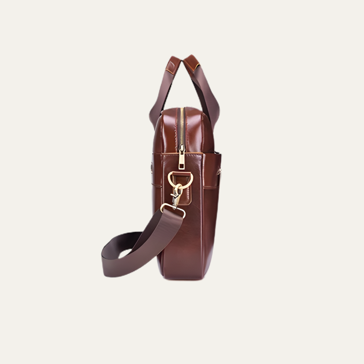 Men’s Business Office Leather Shoulder Bag