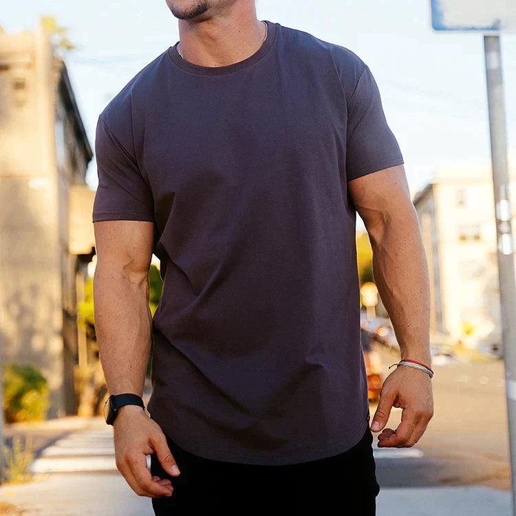 Performance Athletic T-Shirt - Slim Fit with Moisture-Wicking Fabric