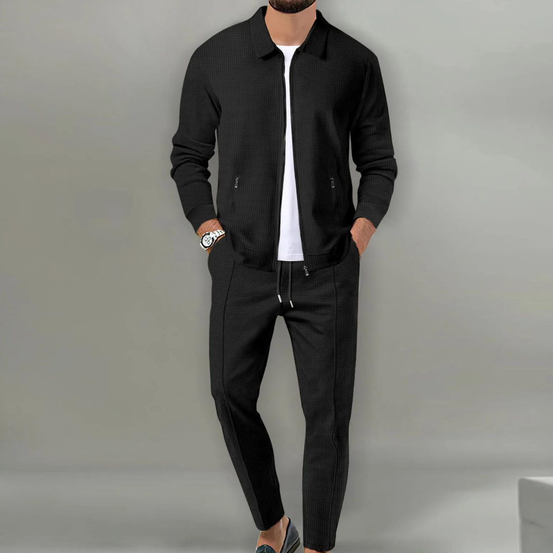 Casual Ensemble - Soft Blend with Slim Fit and Streamlined Design