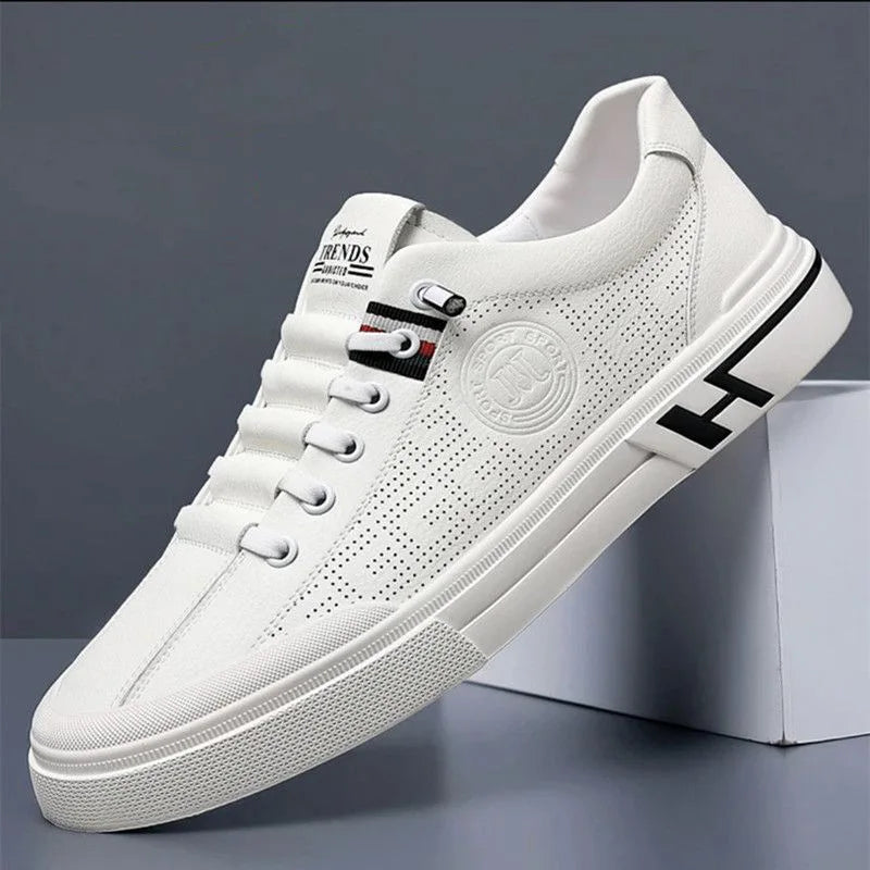 Low Profile Lace-Up Casual Shoes with Cushioned Support