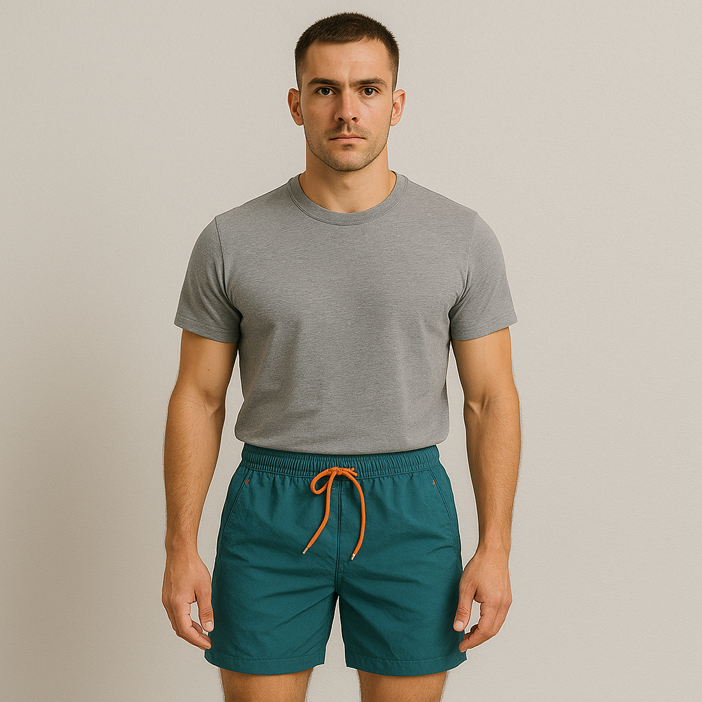 Men's Quick Dry Lightweight Lined Swim Shorts-The British Gentlemen