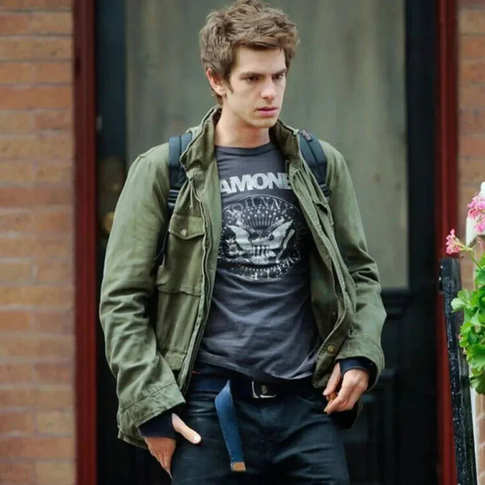 Broken-In Polyester Blend Field Jacket with Breathable Design