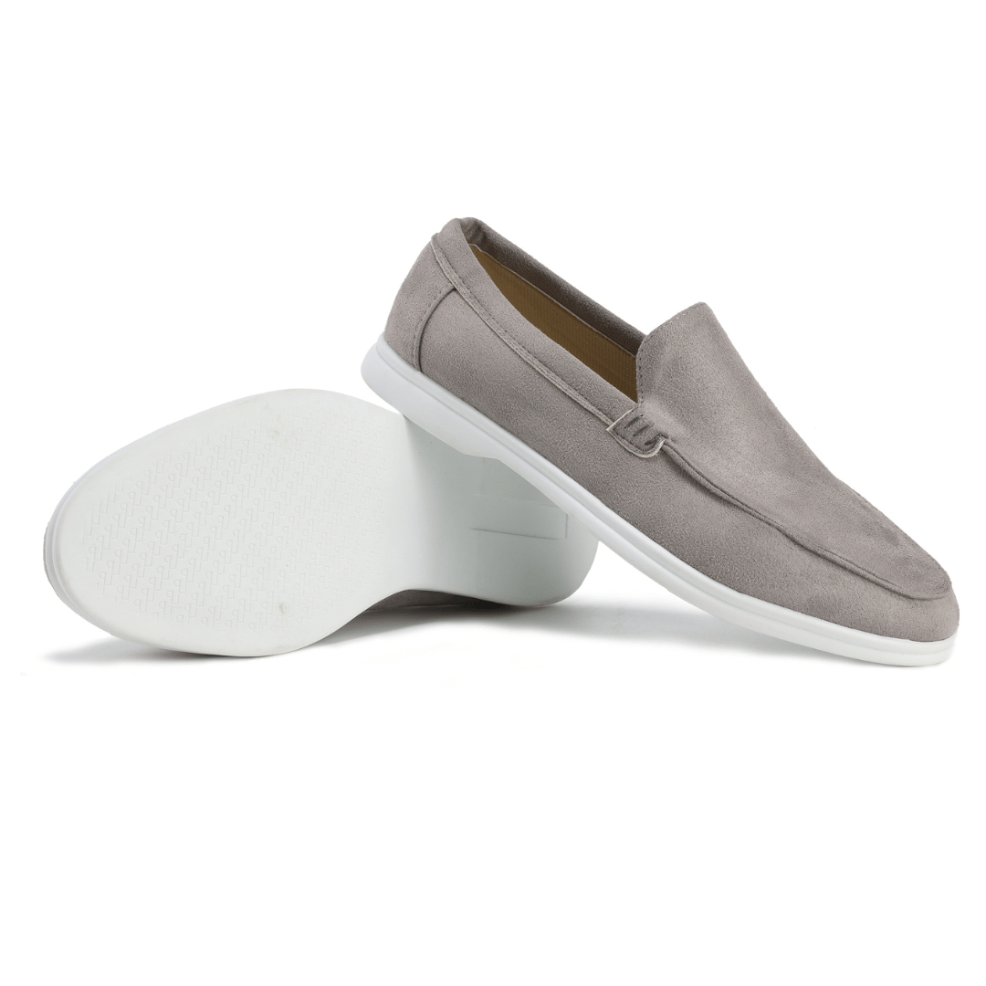 Low Profile Slip-On Loafers with Cushioned Memory Foam Insole