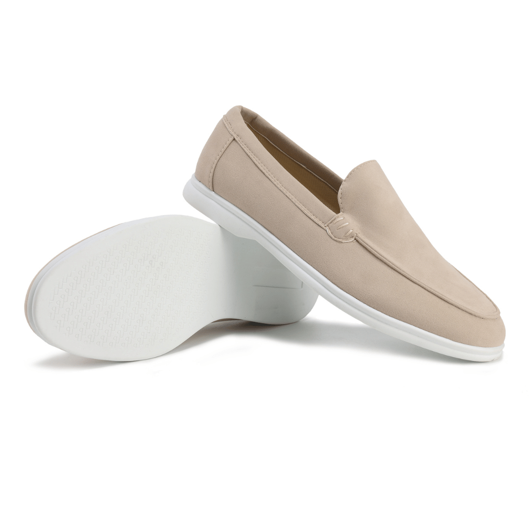 Low Profile Slip-On Loafers with Cushioned Memory Foam Insole