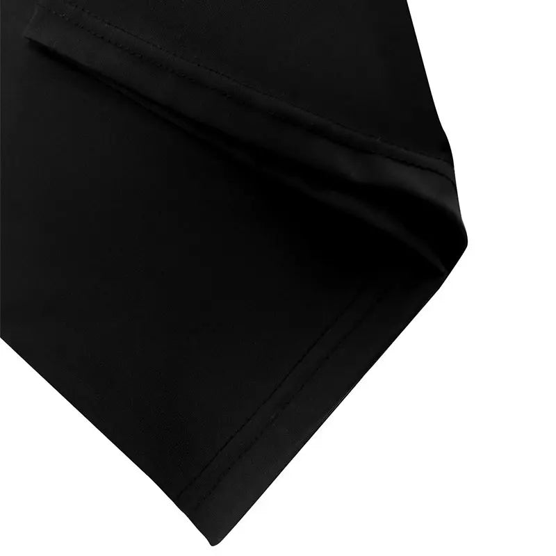 Elegant Black Sleeveless Jumpsuit – High Neck Wide Leg Evening Romper