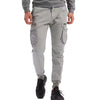 Men’s Cargo Jogger Pants Cotton Multi Pocket Casual Pants