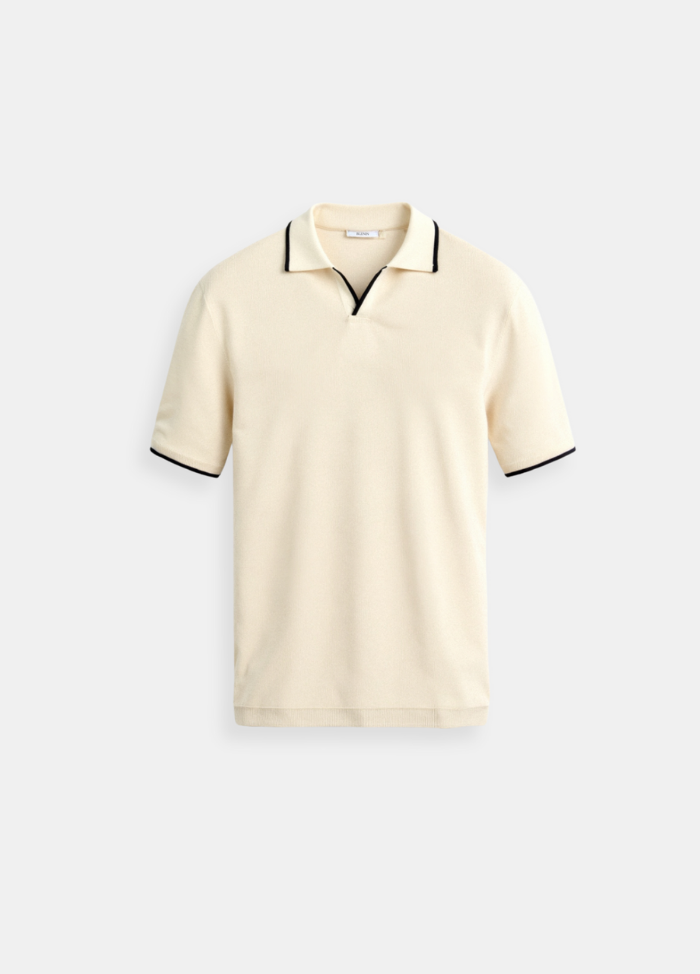 Breathable Slim Fit Polo – Tailored Soft-Blend Design