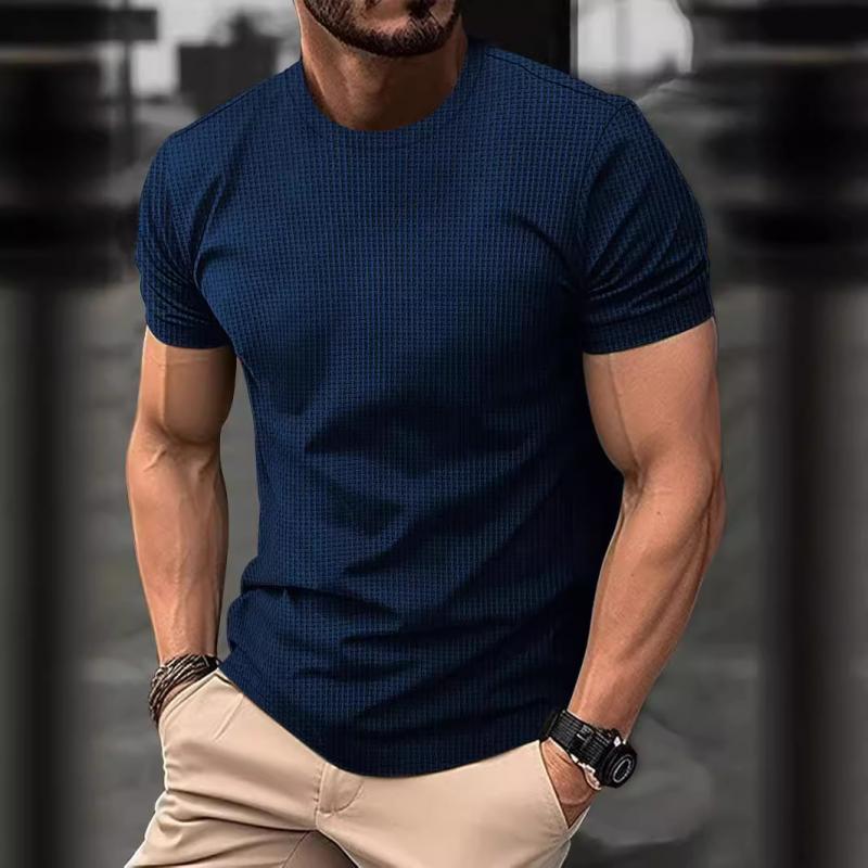 Ice Blend Round Neck T-Shirt - Breathable and Cool Comfort