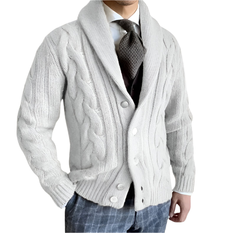 The Kensington Knitted Cardigan for Men