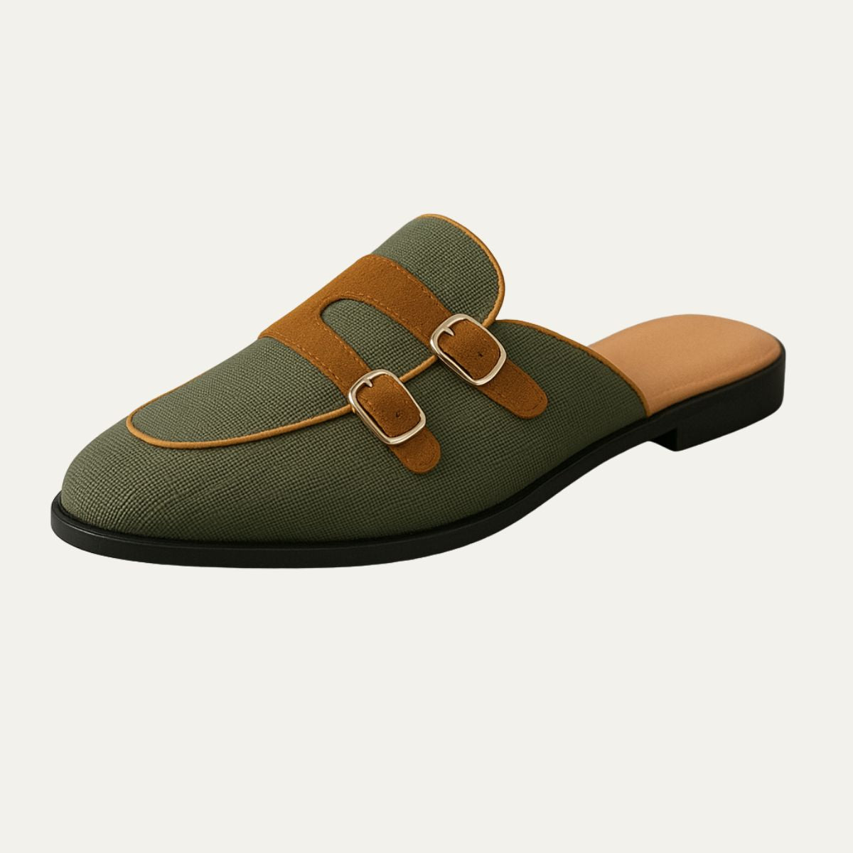 The Henley Mule – Men's Slip On Loafers in Canvas