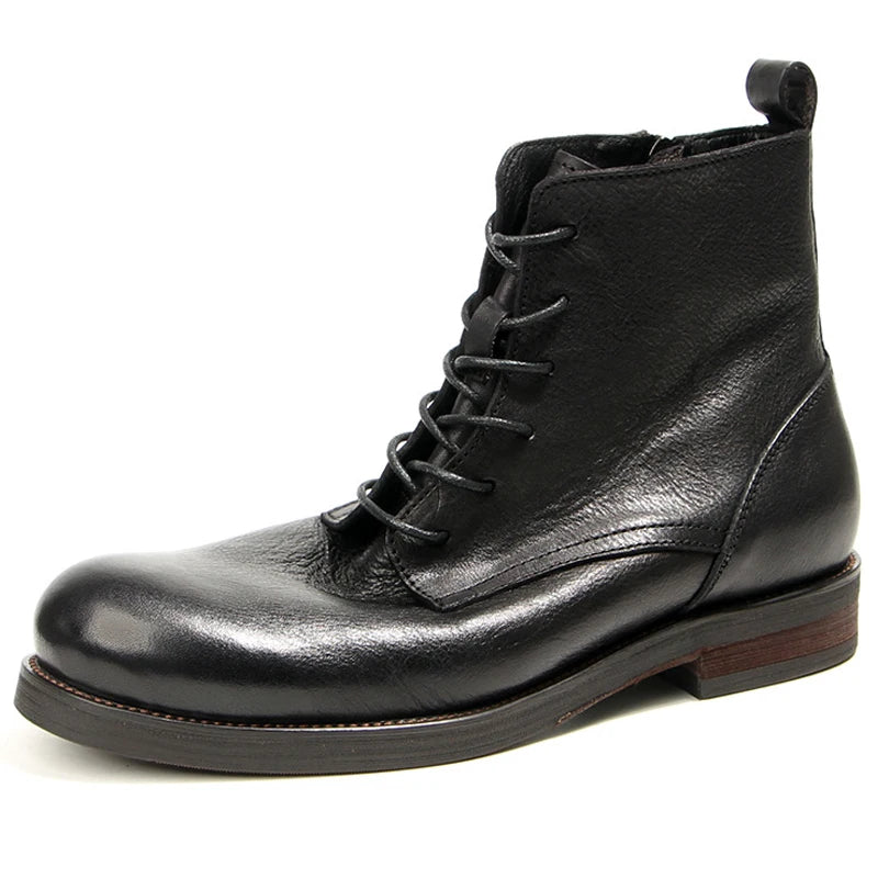 The Colchester Men's Elegant Vintage Leather Boots