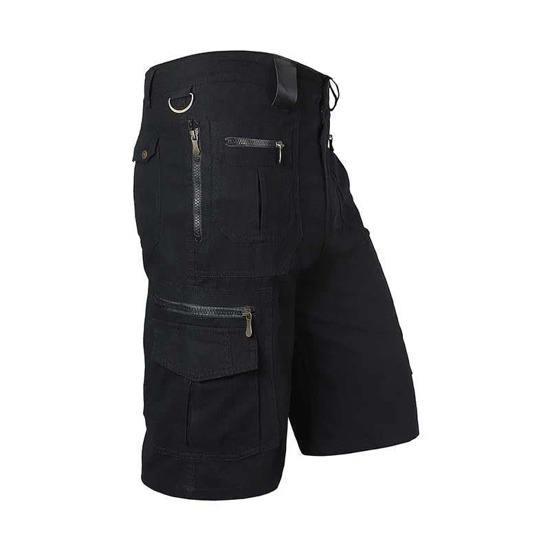 Cargo Work Shorts – Breathable Summer Straight Fit with Multi Pockets