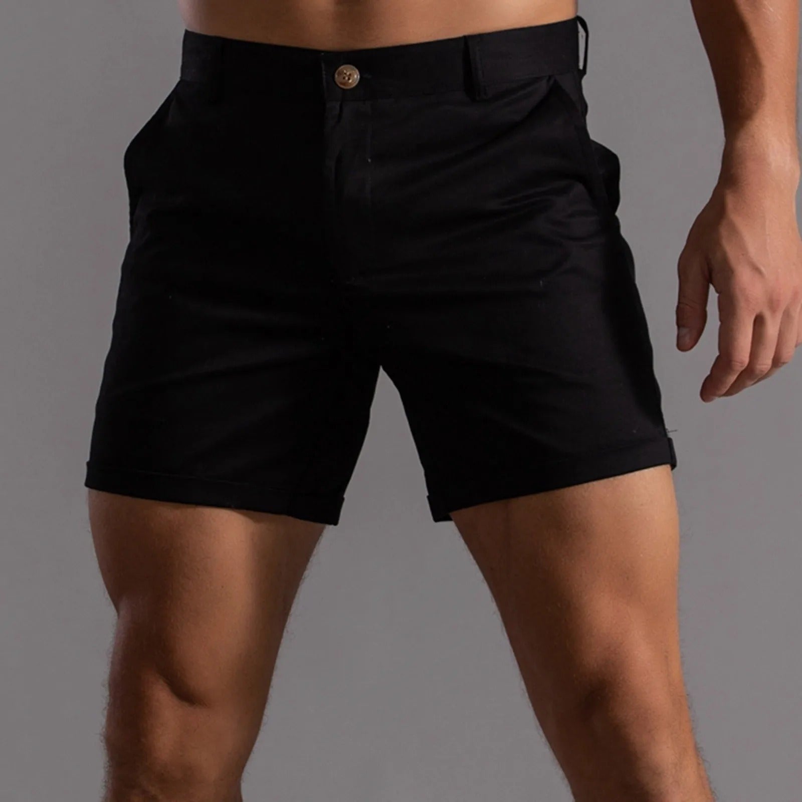 Men’s Chino Shorts – Slim Fit Casual Summer Cotton Shorts