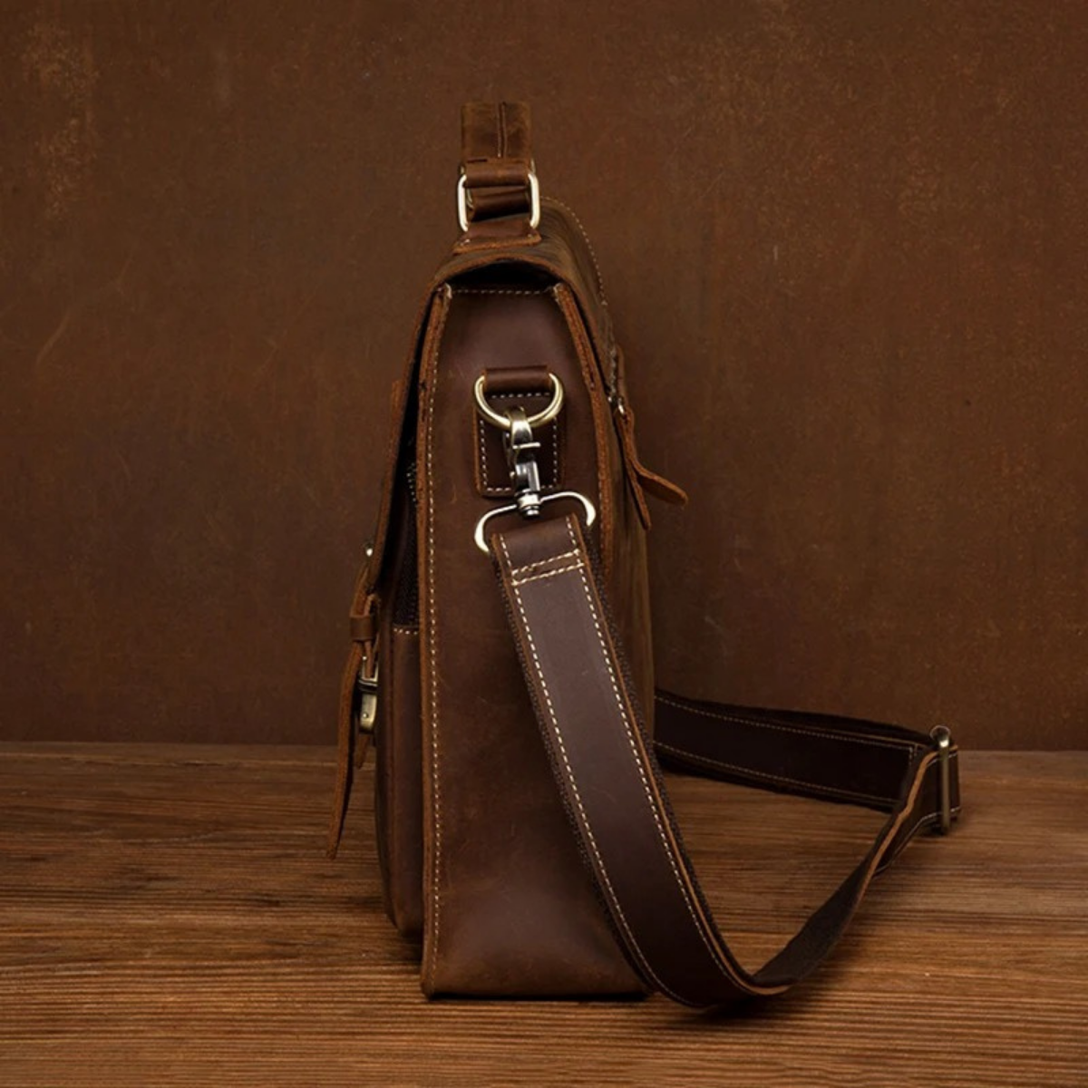 Men’s Vintage Business Genuine Leather Bag