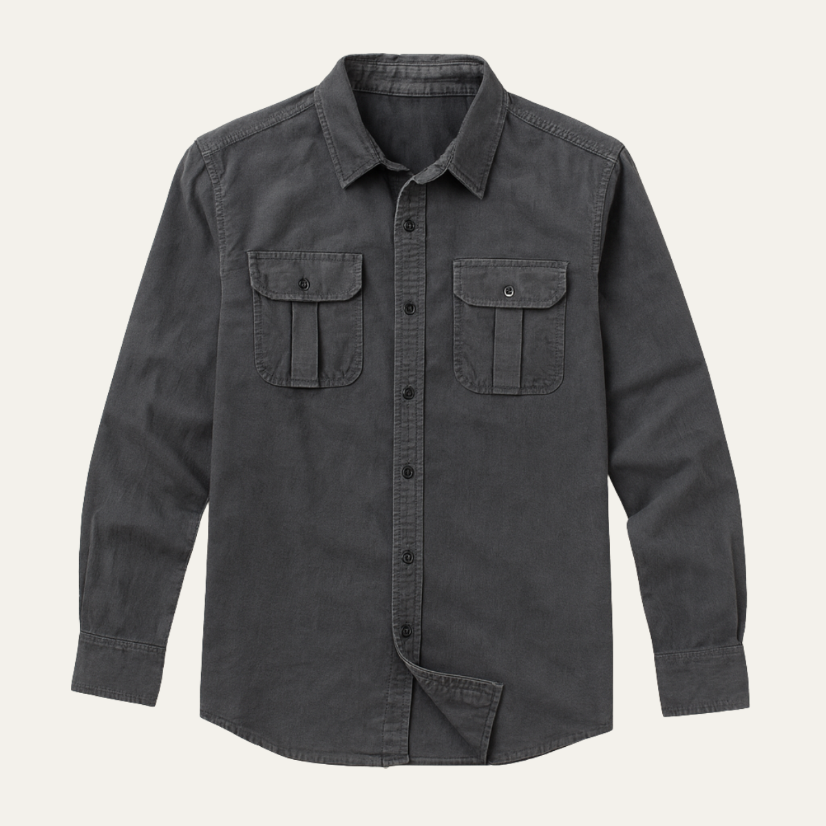 The Sheffield Men's Long Sleeve Elegant Cotton Shirt