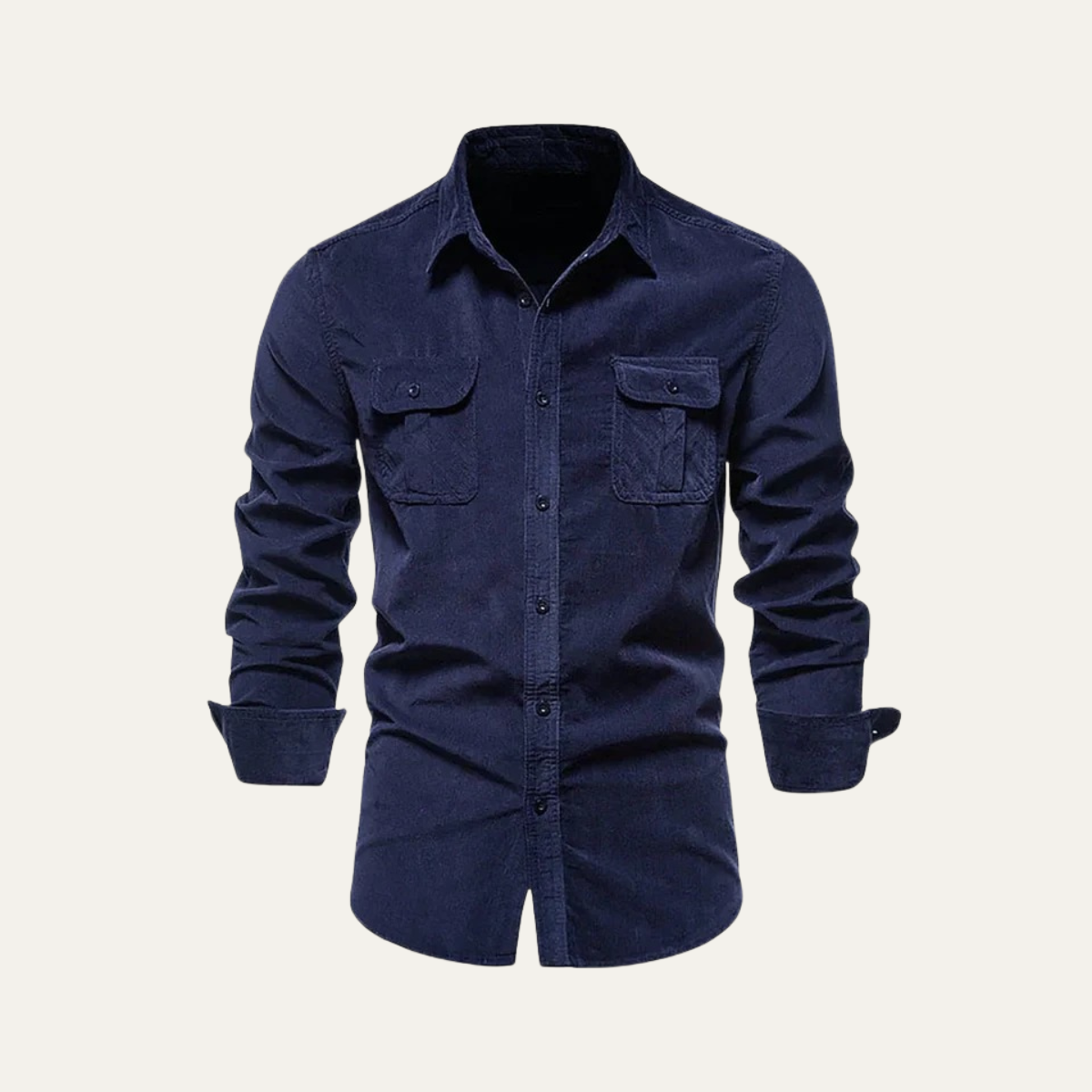 The Sheffield Men's Long Sleeve Elegant Cotton Shirt