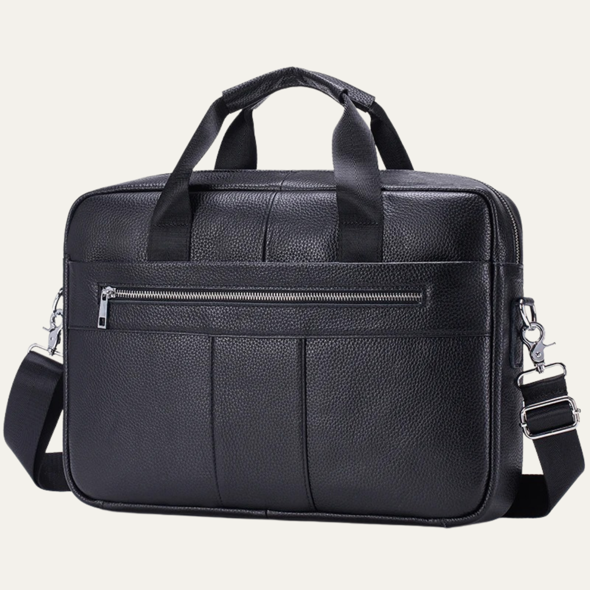 Men’s Business Office Leather Shoulder Bag