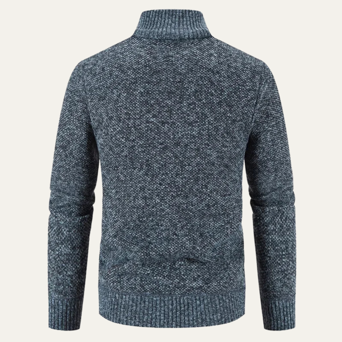 The Alford Men's Knitted Winter Zip Cardigan