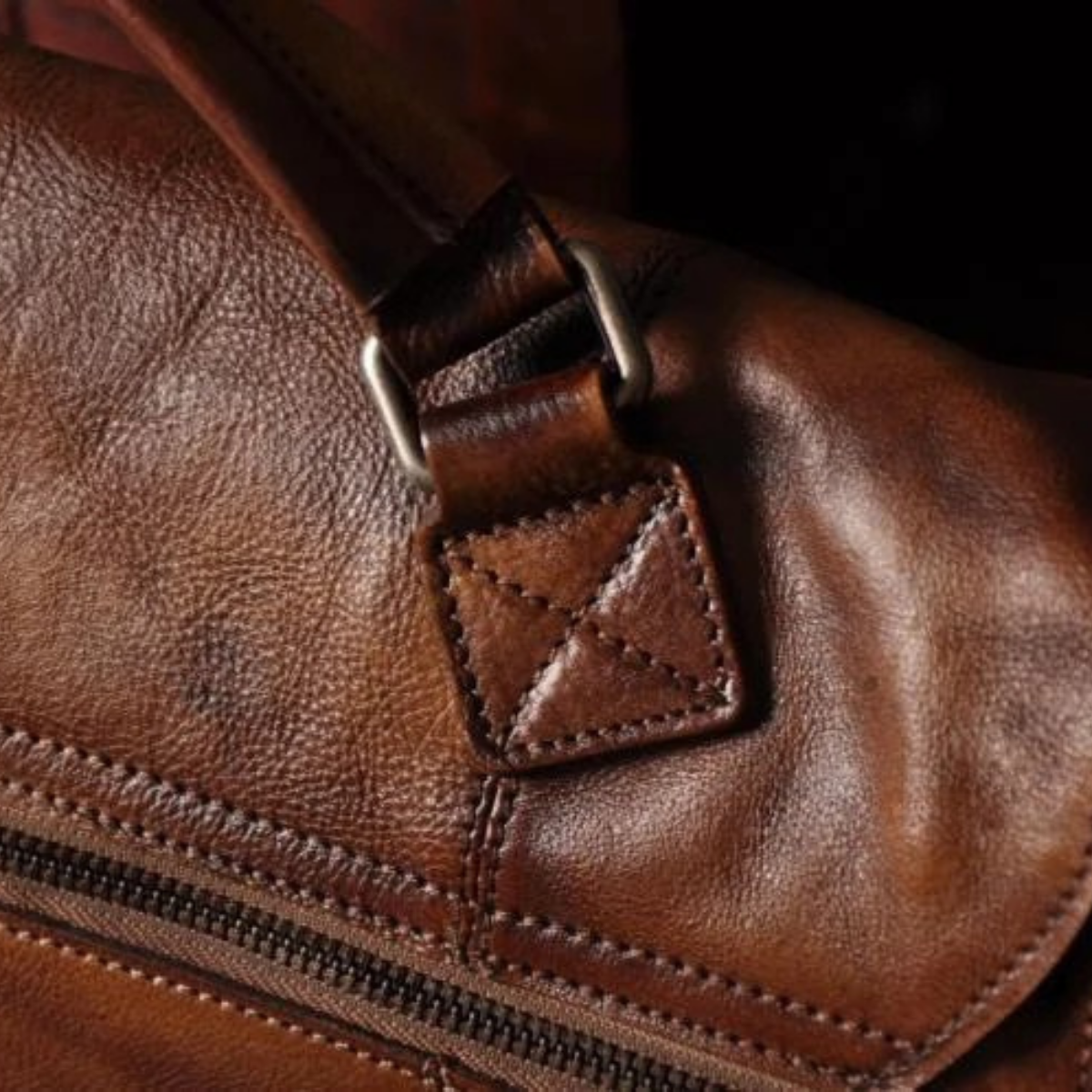 Men’s Vintage Crossbody Leather Shoulder Bag