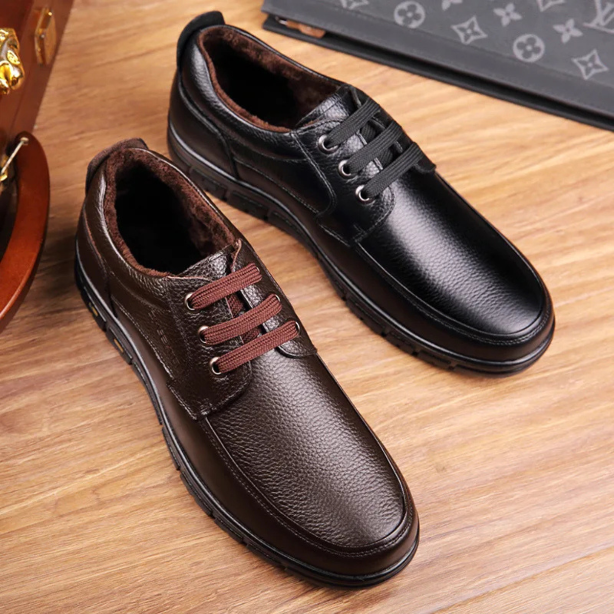 The Edinburgh Men's Casual Lace Up Leather Shoes