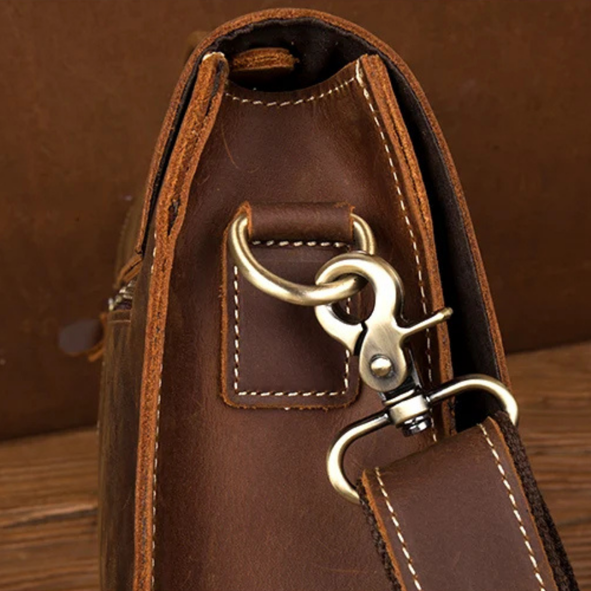 Men’s Vintage Business Genuine Leather Bag