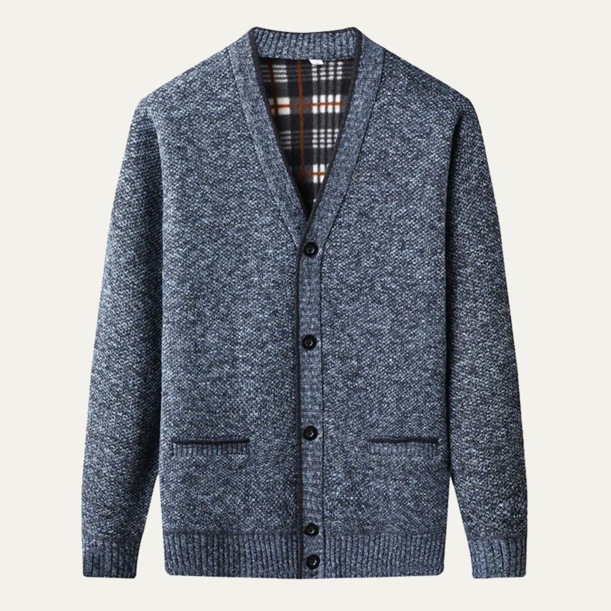 The Inverness Men's Classic Soft Knit Button Cardigan