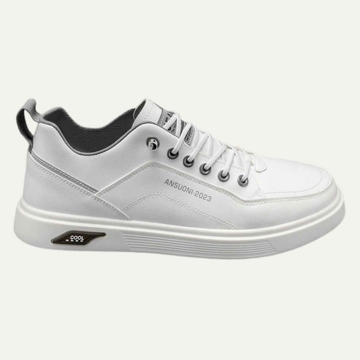 The Longview Men&#39;s Classic Lightweight Lace Up Sneakers