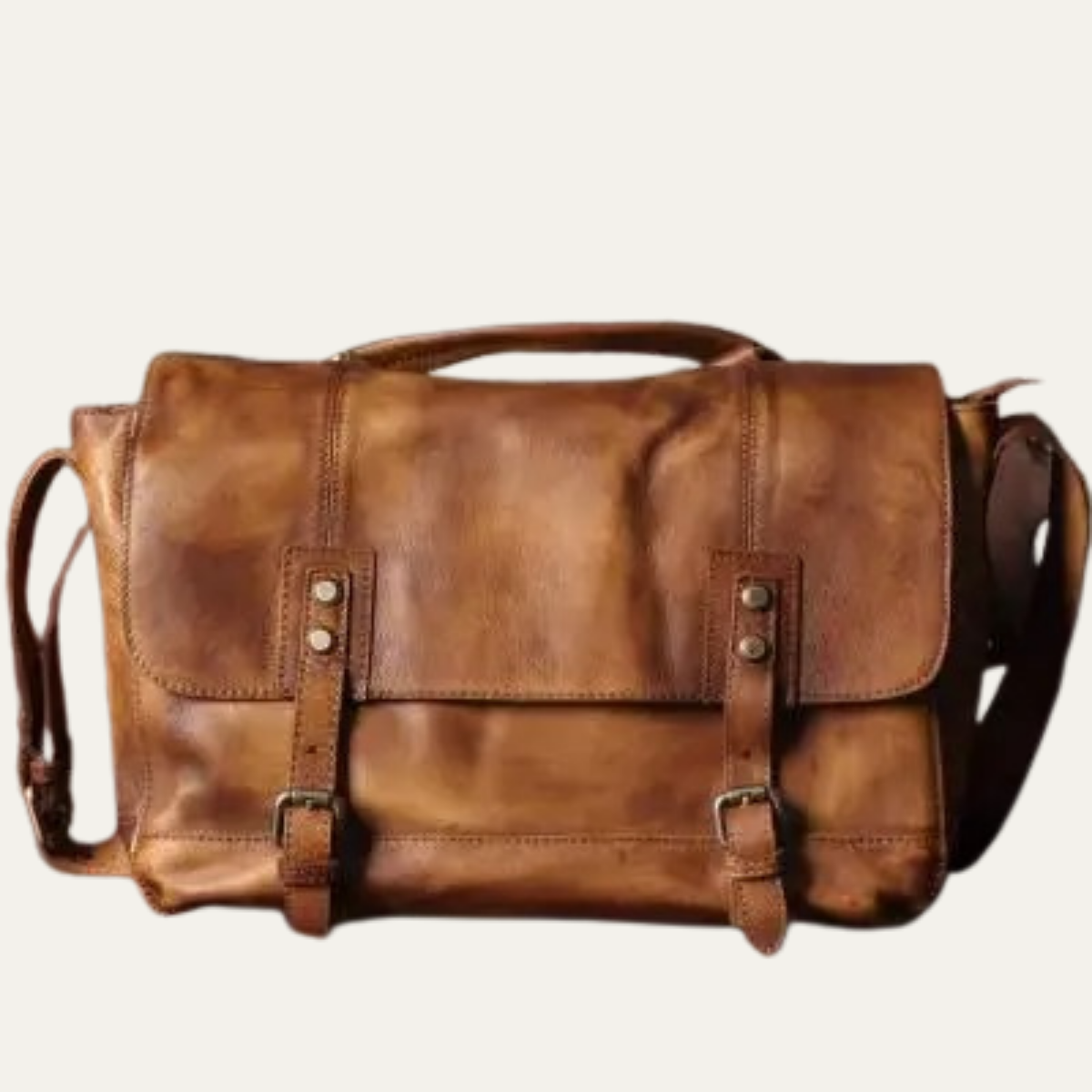 Men’s Vintage Crossbody Leather Shoulder Bag