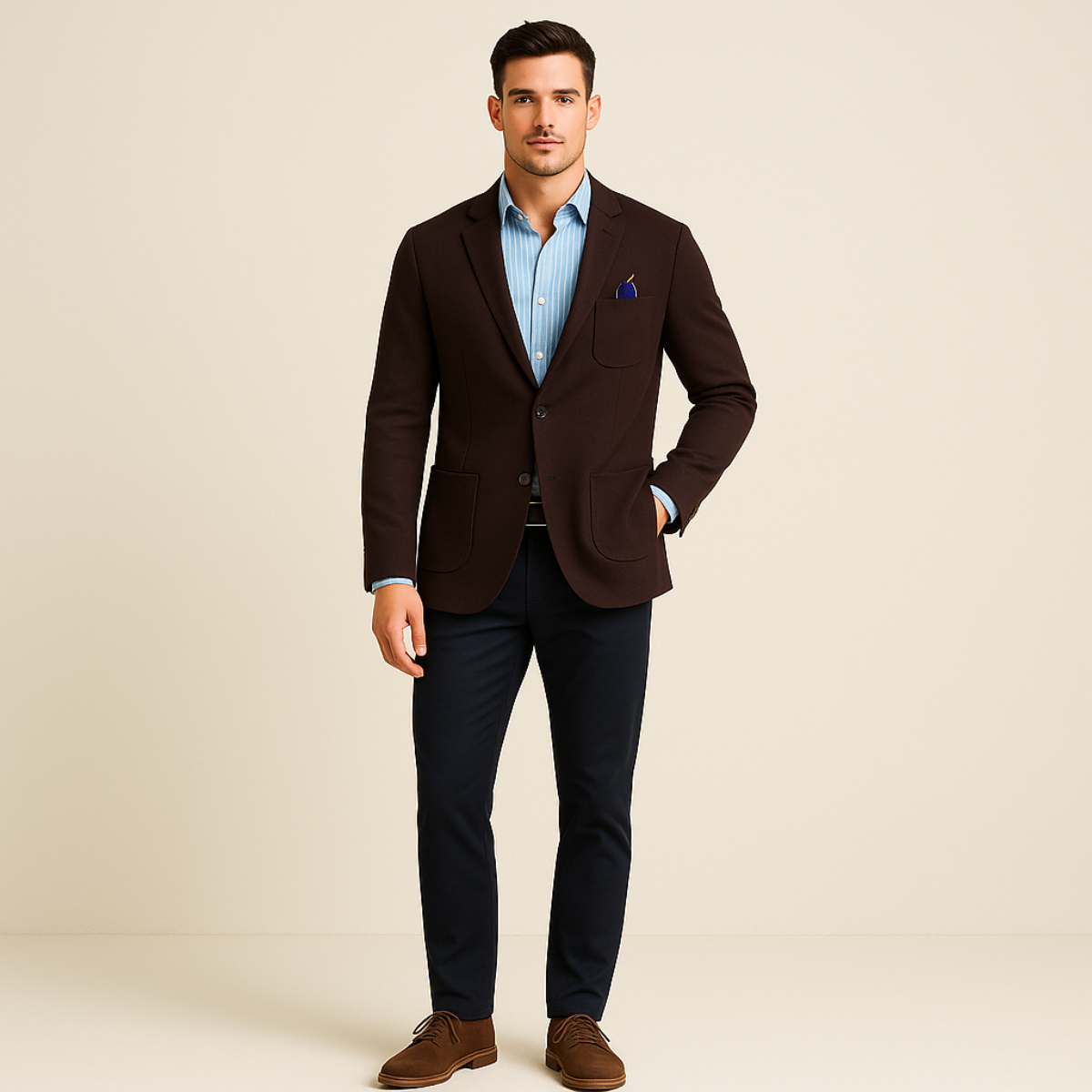 The Oxford Linen Summer Blazer - Wedding Guest Men - Formal Occasions