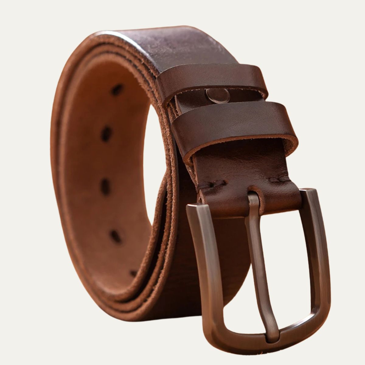 The Easton Belt – Genuine Cow Leather, Hand-Finished Classic