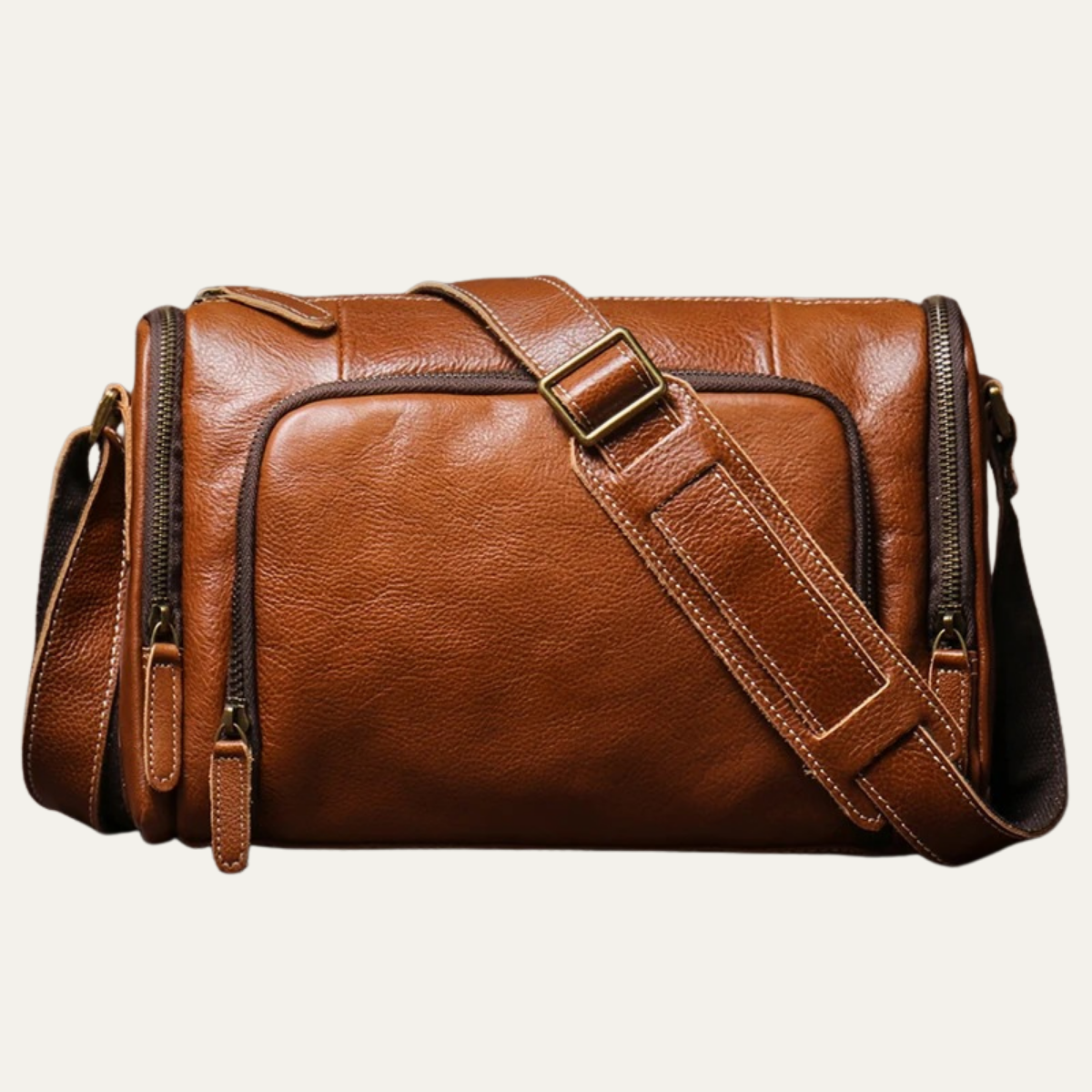 Men’s Retro Crossbody Leather Shoulder Bag