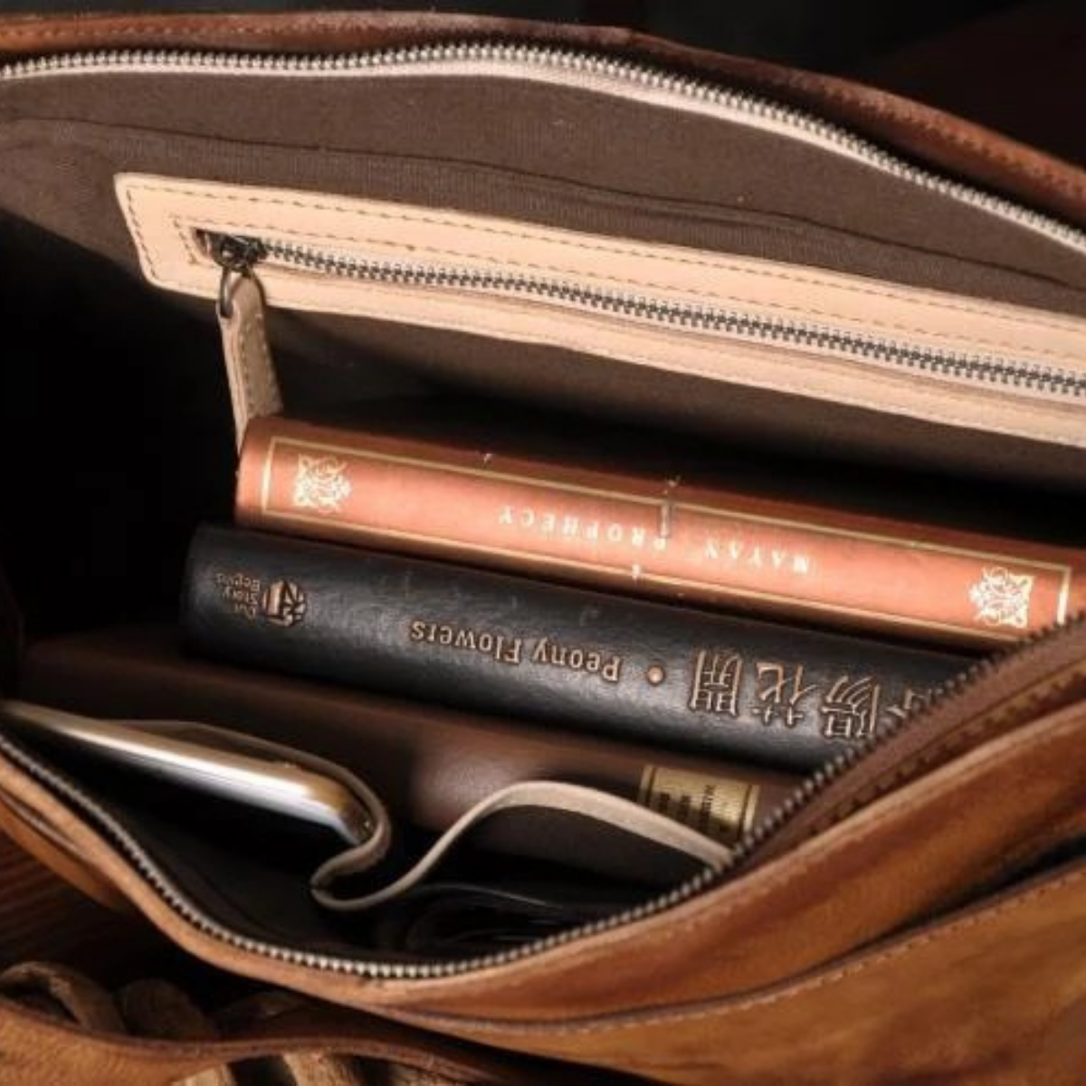 Men’s Vintage Crossbody Leather Shoulder Bag