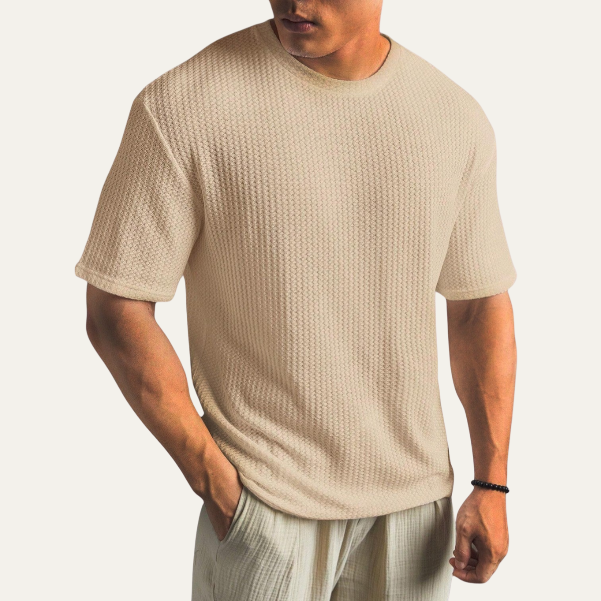 The Berkhamsted Men's Textured Cotton Casual Shirt