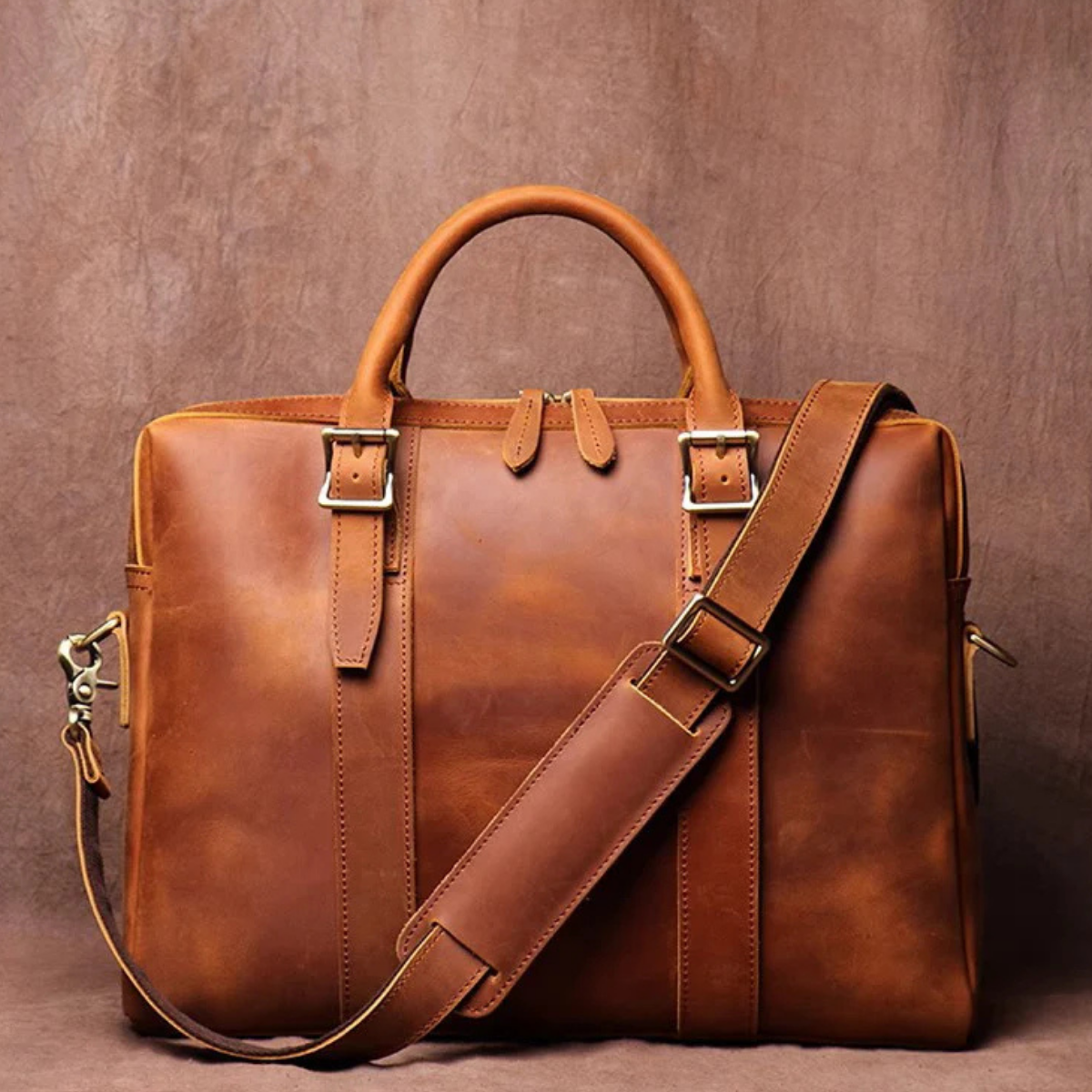 Men’s Vintage Business Genuine Leather Bag