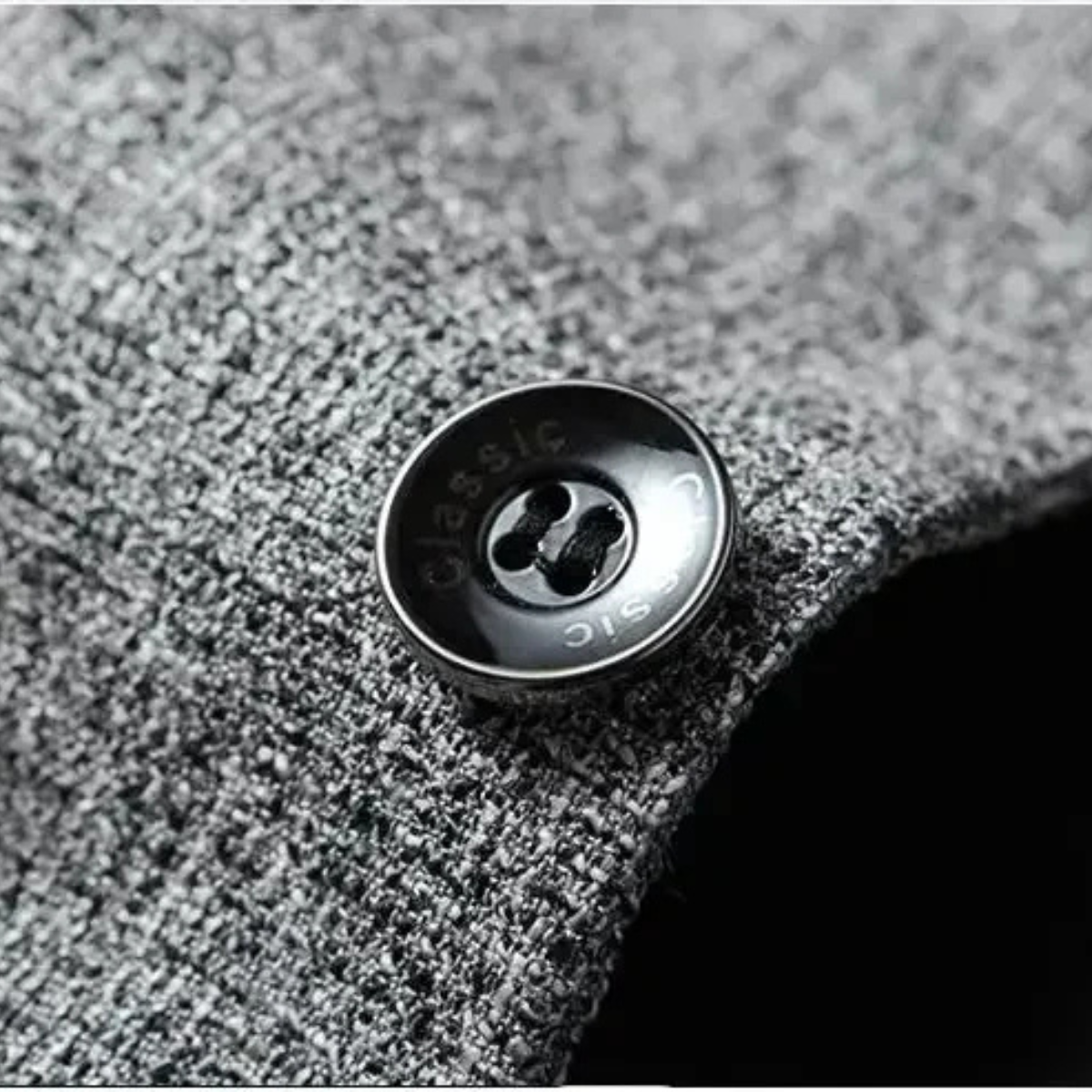 The Dunrobin Men’s Trendy Single Breasted Plaid Check Blazer