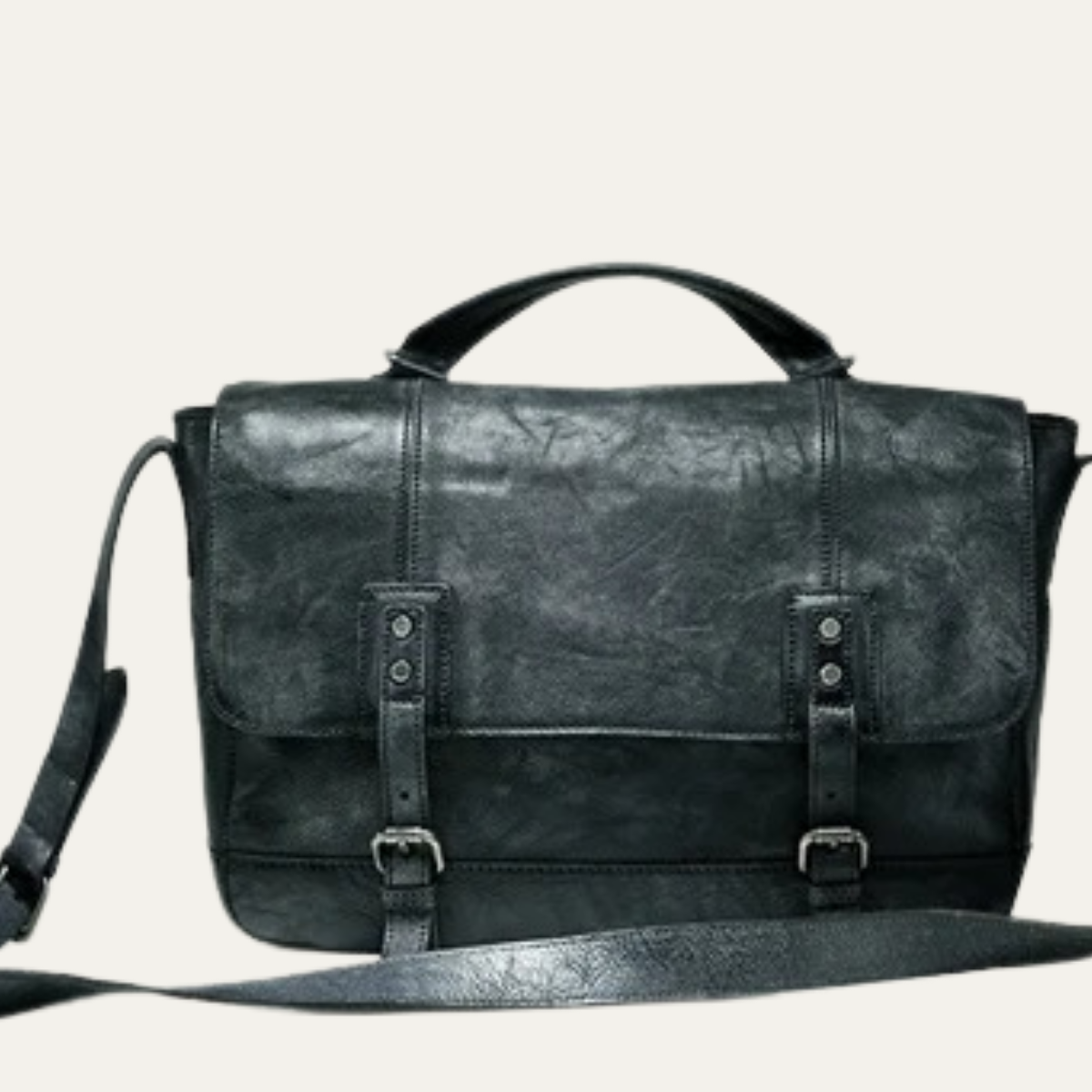 Men’s Vintage Crossbody Leather Shoulder Bag